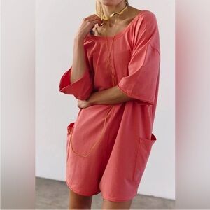 Free People Hot Shot Tee Romper Size Small NWT